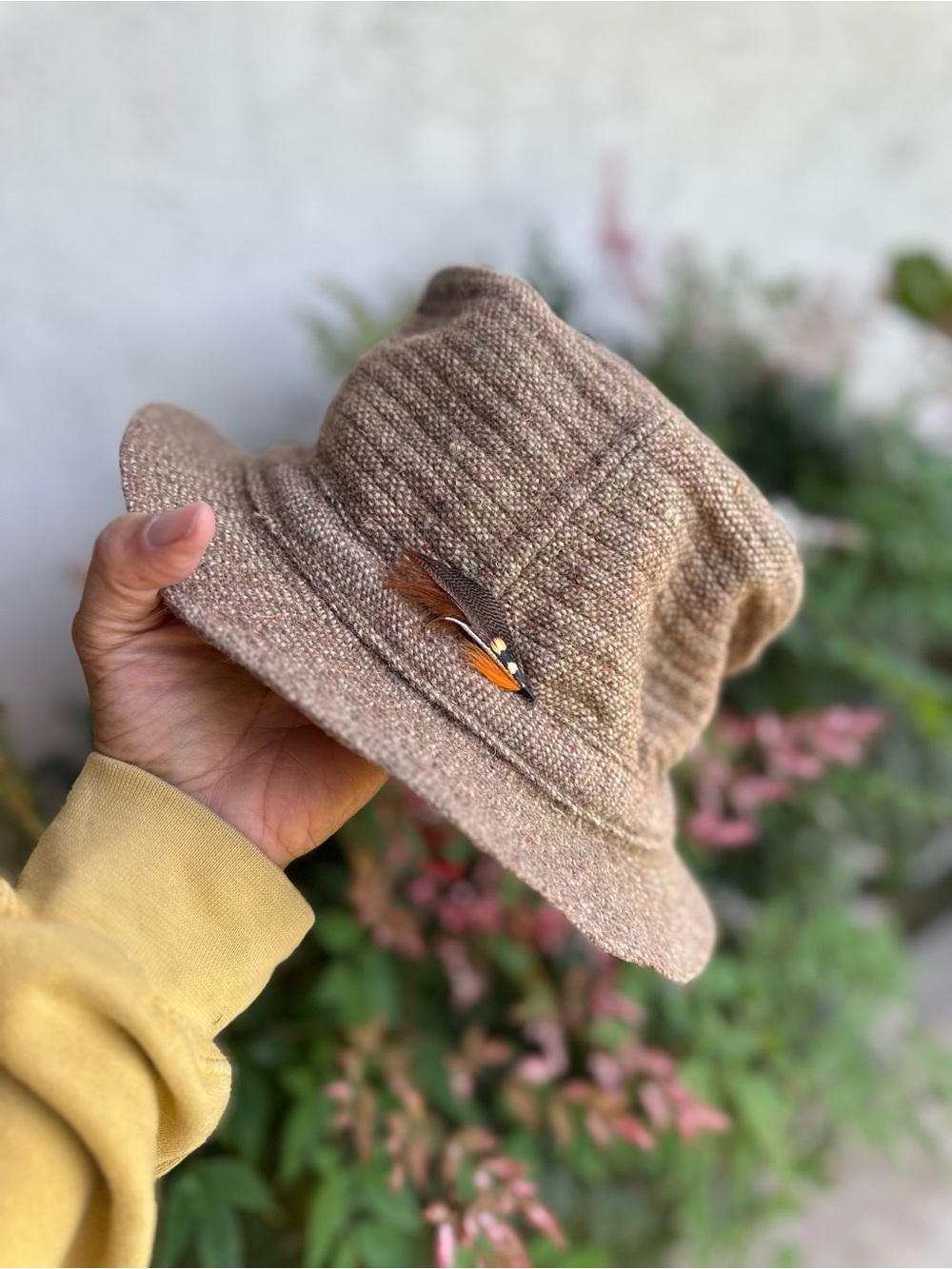 Millars 100% Virgin Wool Men's Brown Hat Fedora Size 7